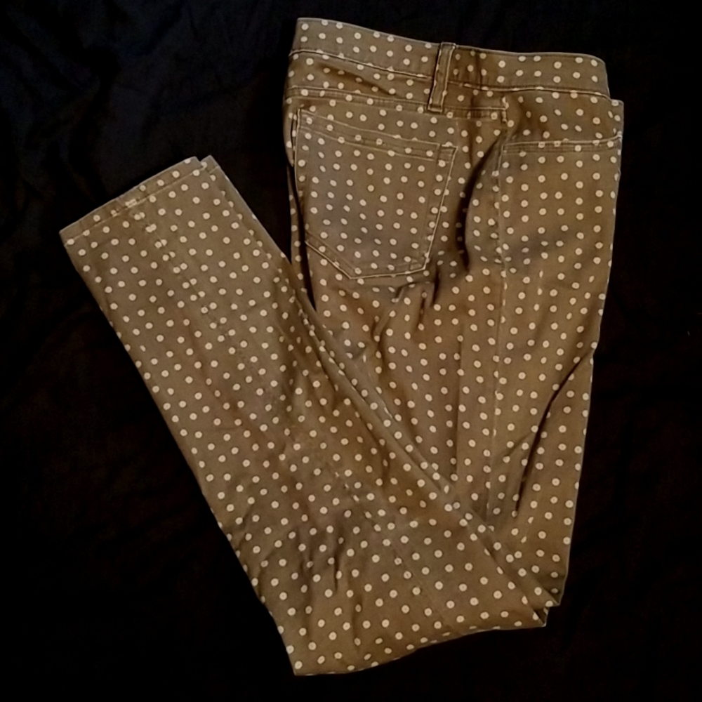 Polka dotted Jeans
